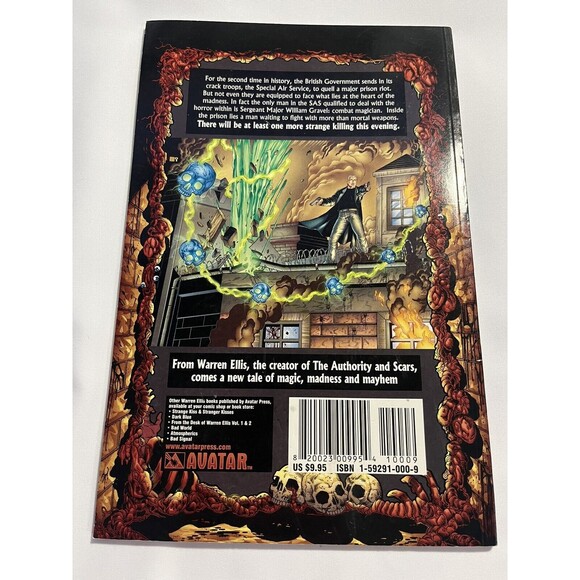 2003 Strange Killings Vol. 1 by Warren Ellis and Mike Wolfer Avatar Comic - Picture 2 of 9
